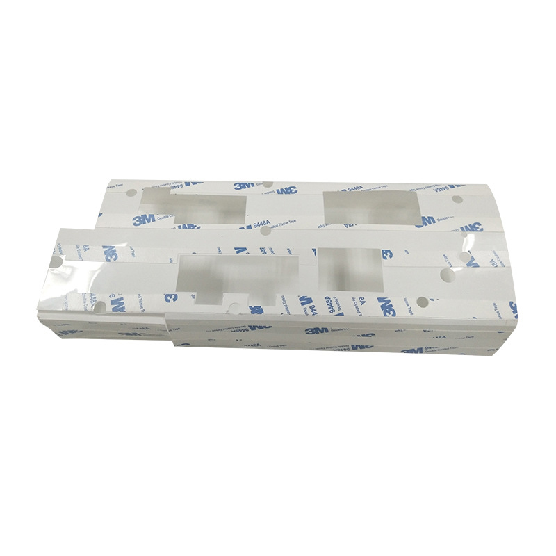 New white insulating gasket GE-FR1 insulating sheet flame retardant pc insulating sheet can be die-cut