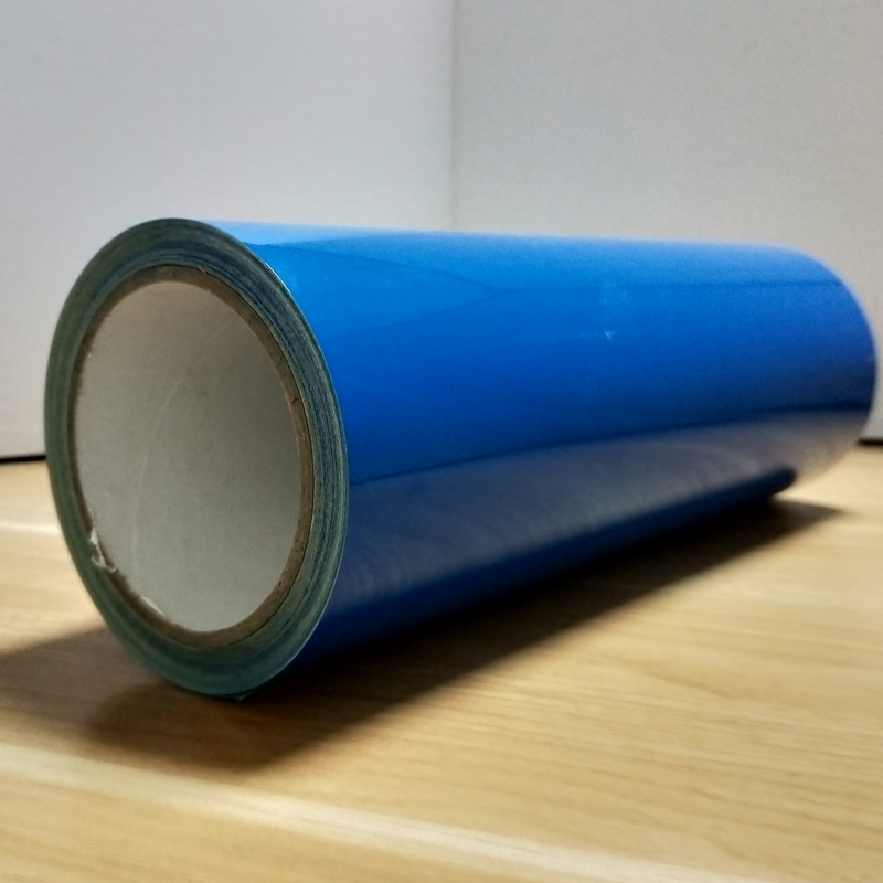 Bopu supply PVC blue insulating film frosted mobile phone protection color film insulating film can be customized