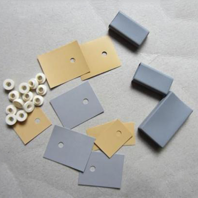 What are the key performance parameters of thermally conductive silicon film?