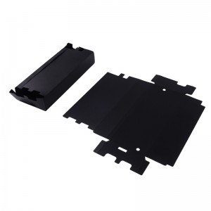 Flame retardant and wear-resistant PC insulating sheet Black 0.43mm insulating gasket Auto parts easy-folding insulating Mylar sheet