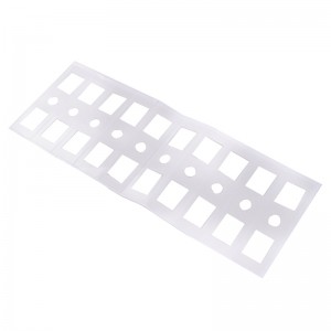 Temperature-resistant motor insulating sheet Transparent molding insulating gasket Circuit board pet insulating sheet can be die-cut