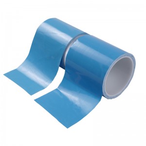 Manufacturers supply roll thermal conductive double-sided adhesive blue LED thermal conductive double-sided adhesive can be die-cut